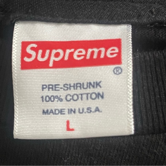 Supreme Christopher Wool Tee 2021 Size L - Picture 11 of 11